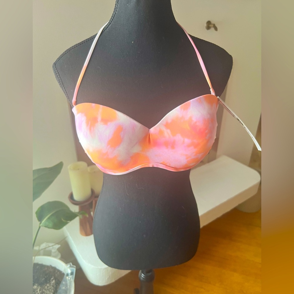 Simons Repreve Tie Dye Bikini Top